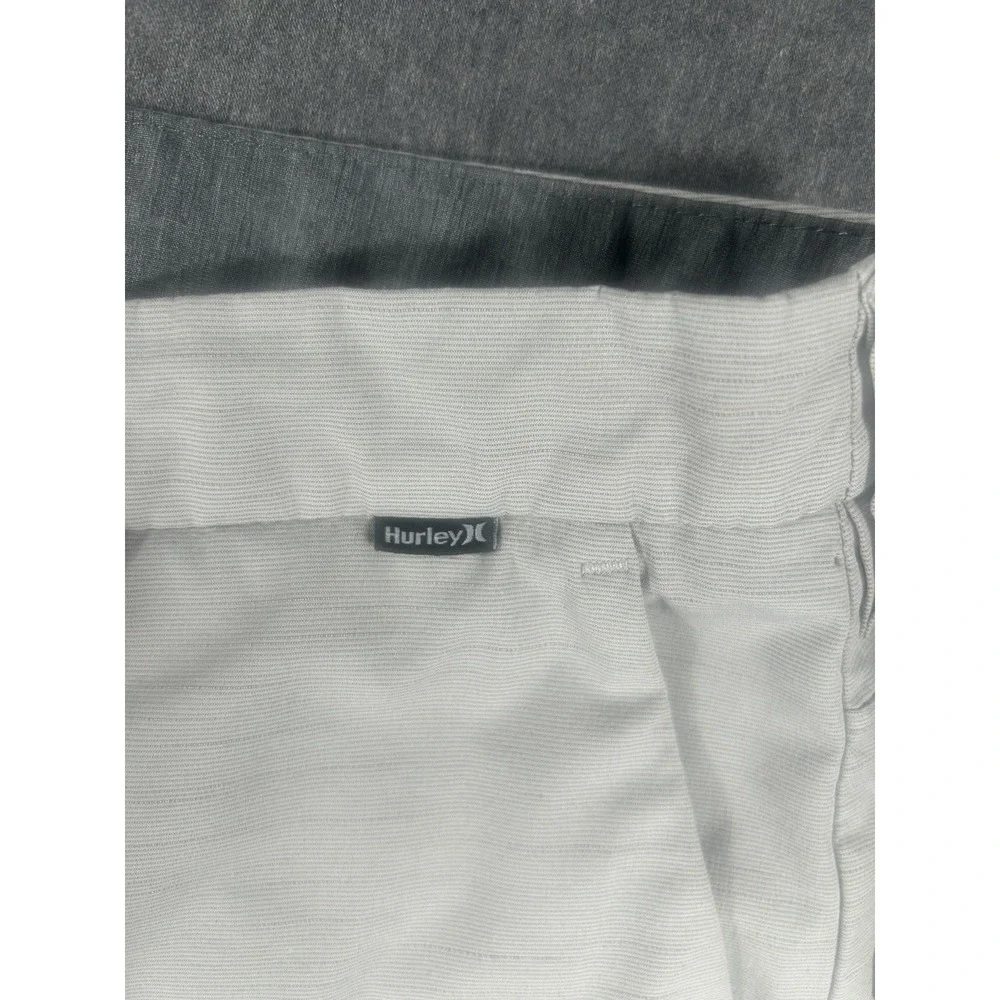 Hurley Phantom Men's Light Gray‎ PerformanceChino Shorts Size 34